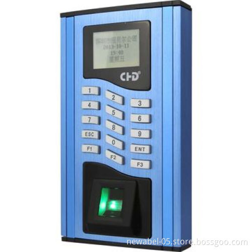 Time and Attendance Access Control with LCD Display and 15 Rubber Keyboard